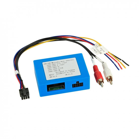 Bizzar Fiber Optic Mercedes D2B σε RCA Bizzar Fiber Optic Mercedes D2B σε RCA