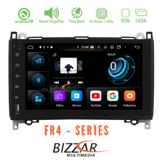 Bizzar FR4 Series Mercedes A/B/Sprinter/Vito Android 10 4Core Multimedia Station Bizzar FR4 Series Mercedes A/B/Sprinter/Vito Android 10 4Core Multimedia Station