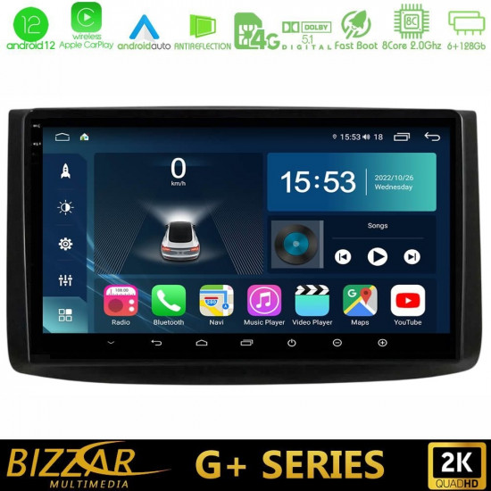 Bizzar G+ Series Chevrolet Aveo 2006-2010 8core Android12 6+128GB Navigation Multimedia Tablet 9 Bizzar G+ Series Chevrolet Aveo 2006-2010 8core Android12 6+128GB Navigation Multimedia Tablet 9