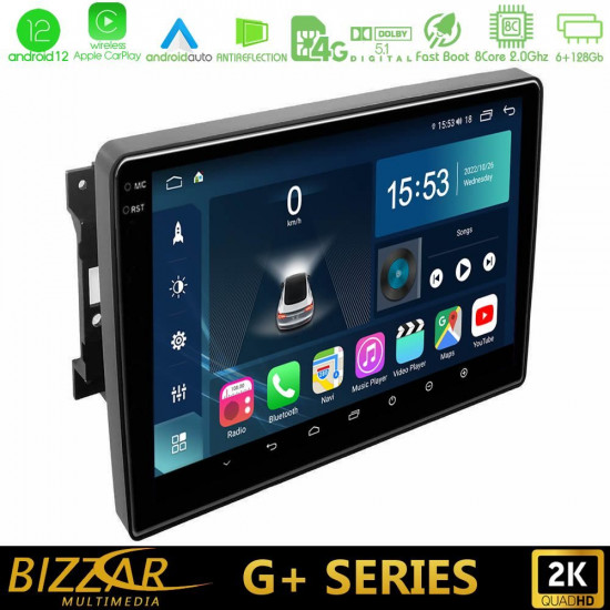 Bizzar G+ Series Chrysler / Dodge / Jeep 8core Android12 6+128GB Navigation Multimedia Tablet 10 Bizzar G+ Series Chrysler / Dodge / Jeep 8core Android12 6+128GB Navigation Multimedia Tablet 10