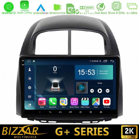 Bizzar G+ Series Daihatsu Sirion/Subaru Justy 8core Android12 6+128GB Navigation Multimedia Tablet 10 Bizzar G+ Series Daihatsu Sirion/Subaru Justy 8core Android12 6+128GB Navigation Multimedia Tablet 10