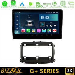 Bizzar G+ Series Fiat 500 2016-gt; 8core Android12 6+128GB Navigation Multimedia Tablet 9