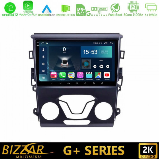 Bizzar G+ Series Ford Mondeo 2014-2017 8core Android12 6+128GB Navigation Multimedia Tablet 9 Bizzar G+ Series Ford Mondeo 2014-2017 8core Android12 6+128GB Navigation Multimedia Tablet 9