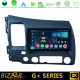 Bizzar G+ Series Honda Civic 2006-2011 8core Android12 6+128GB Navigation Multimedia Tablet 9