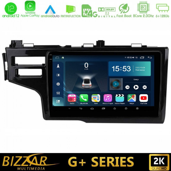 Bizzar G+ Series Honda Jazz 2013-2020 8core Android12 6+128GB Navigation Multimedia Tablet 9 Bizzar G+ Series Honda Jazz 2013-2020 8core Android12 6+128GB Navigation Multimedia Tablet 9