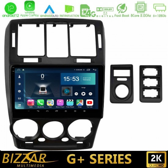 Bizzar G+ Series Hyundai Getz 2002-2009 8core Android12 6+128GB Navigation Multimedia Tablet 9 Bizzar G+ Series Hyundai Getz 2002-2009 8core Android12 6+128GB Navigation Multimedia Tablet 9