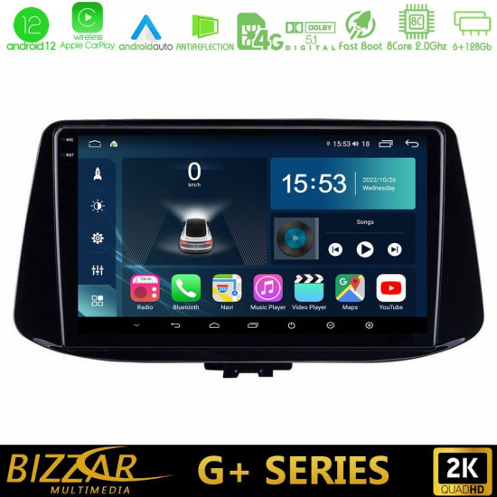 Bizzar G+ Series Hyundai i30 8core Android12 6+128GB Navigation Multimedia Tablet 9 Bizzar G+ Series Hyundai i30 8core Android12 6+128GB Navigation Multimedia Tablet 9