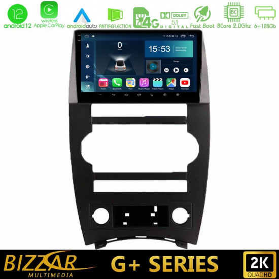 Bizzar G+ Series Jeep Commander 2007-2008 8core Android12 6+128GB Navigation Multimedia Tablet 9 Bizzar G+ Series Jeep Commander 2007-2008 8core Android12 6+128GB Navigation Multimedia Tablet 9