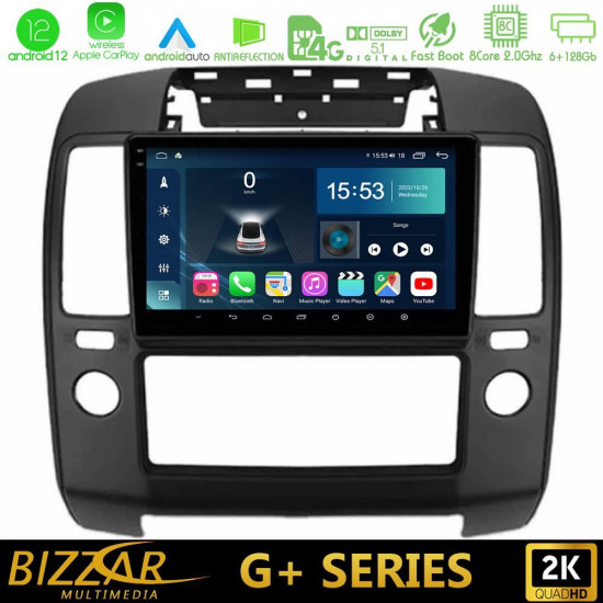 Bizzar G+ Series Nissan Navara 8core Android12 6+128GB Navigation Multimedia Tablet 9 Bizzar G+ Series Nissan Navara 8core Android12 6+128GB Navigation Multimedia Tablet 9