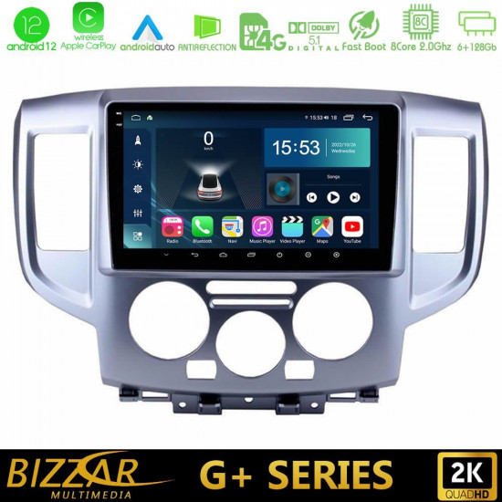 Bizzar G+ Series Nissan NV200 8core Android12 6+128GB Navigation Multimedia Tablet 9 Bizzar G+ Series Nissan NV200 8core Android12 6+128GB Navigation Multimedia Tablet 9