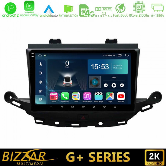 Bizzar G+ Series Opel Astra K 2015-2019 8core Android12 6+128GB Navigation Multimedia Tablet 9 Bizzar G+ Series Opel Astra K 2015-2019 8core Android12 6+128GB Navigation Multimedia Tablet 9