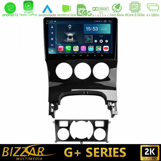 Bizzar G+ Series Peugeot 3008 AUTO A/C 8core Android12 6+128GB Navigation Multimedia Tablet 9 Bizzar G+ Series Peugeot 3008 AUTO A/C 8core Android12 6+128GB Navigation Multimedia Tablet 9