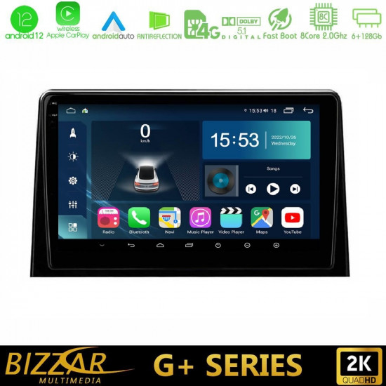 Bizzar G+ Series Peugeot Partner / Citroen Berlingo 2020-> 8core Android12 6+128GB Navigation Multimedia Tablet 10 Bizzar G+ Series Peugeot Partner / Citroen Berlingo 2020-> 8core Android12 6+128GB Navigation Multimedia Tablet 10