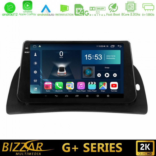Bizzar G+ Series Renault Kangoo 2013-2018 8Core Android12 6+128GB Navigation Multimedia Tablet 9 Bizzar G+ Series Renault Kangoo 2013-2018 8Core Android12 6+128GB Navigation Multimedia Tablet 9