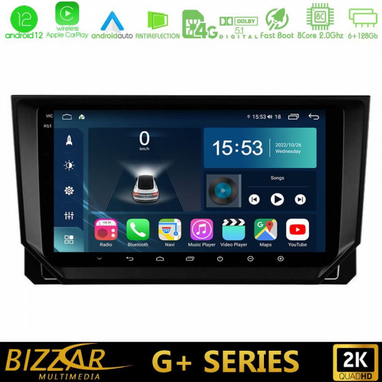 Bizzar G+ Series Seat Arona/Ibiza 8core Android12 6+128GB Navigation Multimedia Tablet 9 Bizzar G+ Series Seat Arona/Ibiza 8core Android12 6+128GB Navigation Multimedia Tablet 9