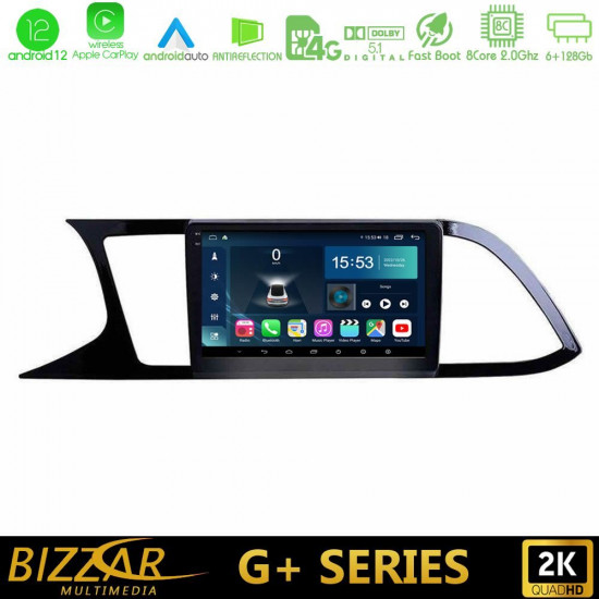 Bizzar G+ Series Seat Leon 2013 – 2019 8core Android12 6+128GB Navigation Multimedia Tablet 9 Bizzar G+ Series Seat Leon 2013 – 2019 8core Android12 6+128GB Navigation Multimedia Tablet 9