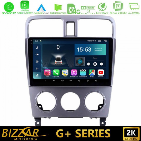 Bizzar G+ Series Subaru Forester 2003-2007 8core Android12 6+128GB Navigation Multimedia Tablet 9 Bizzar G+ Series Subaru Forester 2003-2007 8core Android12 6+128GB Navigation Multimedia Tablet 9