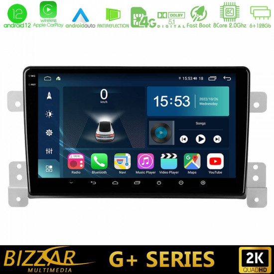 Bizzar G+ Series Suzuki Grand Vitara 8core Android12 6+128GB Navigation Multimedia Tablet 9 Bizzar G+ Series Suzuki Grand Vitara 8core Android12 6+128GB Navigation Multimedia Tablet 9