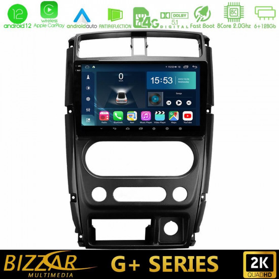 Bizzar G+ Series Suzuki Jimny 2007-2017 8core Android12 6+128GB Navigation Multimedia Tablet 9 Bizzar G+ Series Suzuki Jimny 2007-2017 8core Android12 6+128GB Navigation Multimedia Tablet 9