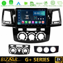 Bizzar G+ Series Toyota Hilux 2007-2011 8core Android12 6+128GB Navigation Multimedia Tablet 9 Bizzar G+ Series Toyota Hilux 2007-2011 8core Android12 6+128GB Navigation Multimedia Tablet 9