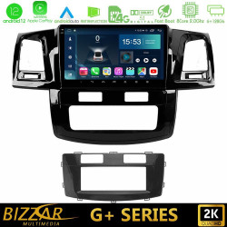 Bizzar G+ Series Toyota Hilux 2007-2011 8core Android12 6+128GB Navigation Multimedia Tablet 9 Bizzar G+ Series Toyota Hilux 2007-2011 8core Android12 6+128GB Navigation Multimedia Tablet 9