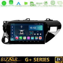 Bizzar G+ Series Toyota Hilux 2017-2024 8core Android12 6+128GB Navigation Multimedia Tablet 10 Bizzar G+ Series Toyota Hilux 2017-2024 8core Android12 6+128GB Navigation Multimedia Tablet 10