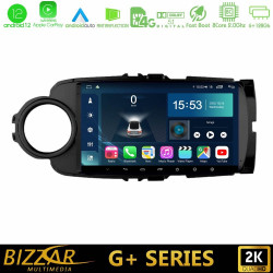 Bizzar G+ Series Toyota Yaris 8core Android12 6+128GB Navigation Multimedia Tablet 9 (Μαύρο Χρώμα)