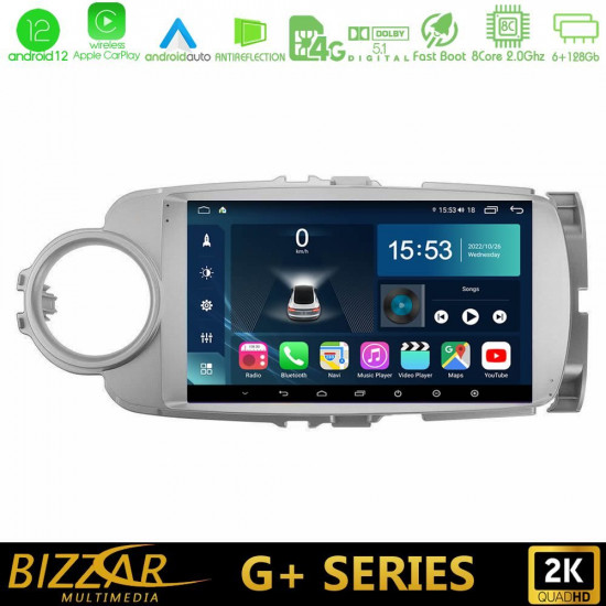 Bizzar G+ Series Toyota Yaris 8core Android12 6+128GB Navigation Multimedia Tablet 9 Bizzar G+ Series Toyota Yaris 8core Android12 6+128GB Navigation Multimedia Tablet 9