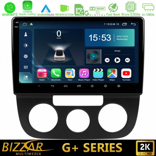 Bizzar G+ Series VW Jetta 8core Android12 6+128GB Navigation Multimedia Tablet 10 Bizzar G+ Series VW Jetta 8core Android12 6+128GB Navigation Multimedia Tablet 10