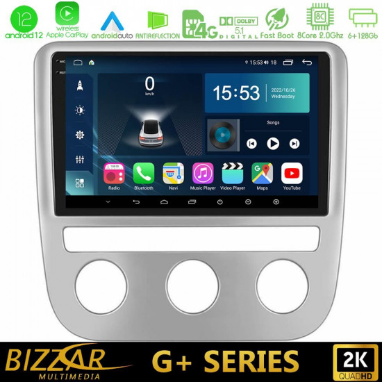 Bizzar G+ Series VW Scirocco 2008-2014 8Core Android12 6+128GB Navigation Multimedia Tablet 9 Bizzar G+ Series VW Scirocco 2008-2014 8Core Android12 6+128GB Navigation Multimedia Tablet 9