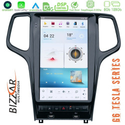 Bizzar Grand Cherokee 2014-2019 Android 11 (8+128GB) Tesla Multimedia Station 13,6 (piano black color)