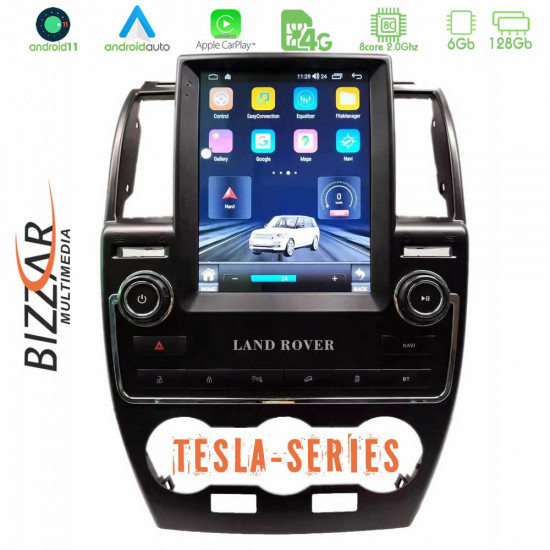 Bizzar Land Rover Freelander 2 Tesla Screen Android 11 8core 6+128GB Bizzar Land Rover Freelander 2 Tesla Screen Android 11 8core 6+128GB