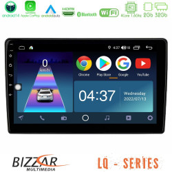 Bizzar LQ Series 4Core Android 14 2+32GB Navigation Multimedia Tablet 9 Με Carplay - Android Auto