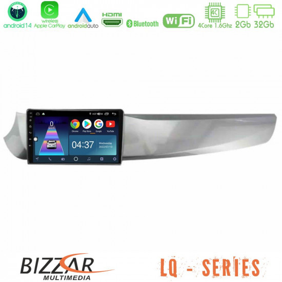Bizzar LQ Series 4Core Android14 2+32GB Alfa Romeo Giulietta 2010-2014 Navigation Multimedia Tablet 9 Με Carplay - Android Auto Bizzar LQ Series 4Core Android14 2+32GB Alfa Romeo Giulietta 2010-2014 Navigation Multimedia Tablet 9 Με Carplay - Android Auto