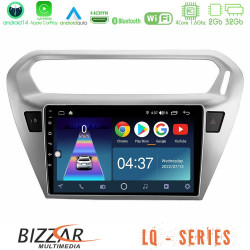Bizzar LQ Series 4Core Android14 2+32GB Citroen C-Elysee / Peugeot 301 Navigation Multimedia Tablet 9 Με Carplay - Android Auto Bizzar LQ Series 4Core Android14 2+32GB Citroen C-Elysee / Peugeot 301 Navigation Multimedia Tablet 9 Με Carplay - Android Auto