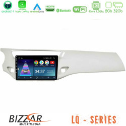 Bizzar LQ Series 4Core Android14 2+32GB Citroen C3 2009-2016 Navigation Multimedia Tablet 9  Με Carplay - Android Auto (Άσπρο)