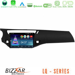 Bizzar LQ Series 4Core Android14 2+32GB Citroen C3 2009-2016 Navigation Multimedia Tablet 9  Με Carplay - Android Auto (Μαύρο γυαλιστερό)