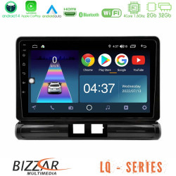 Bizzar LQ Series 4Core Android14 2+32GB Citroen C3 2016-> Navigation Multimedia Tablet 9  Με Carplay - Android Auto (Low Version))