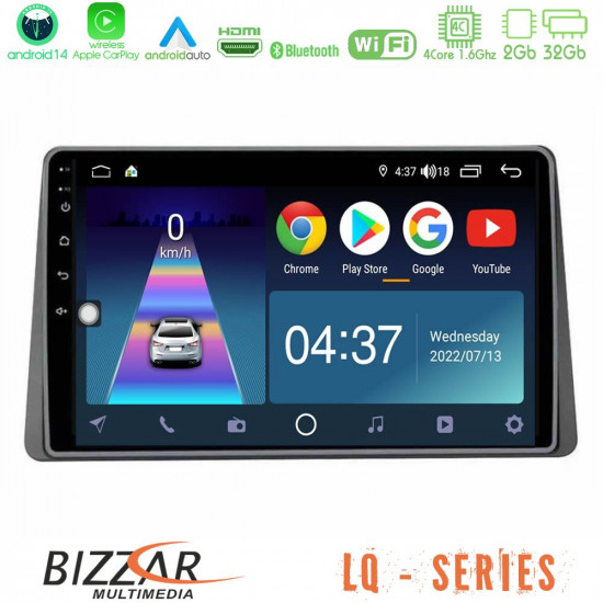 Bizzar LQ Series 4Core Android14 2+32GB Dacia Duster 2022-2024 Navigation Multimedia Tablet 9? Με Carplay - Android Auto Με Carplay - Android Auto Bizzar LQ Series 4Core Android14 2+32GB Dacia Duster 2022-2024 Navigation Multimedia Tablet 9? Με Carplay - Android Auto Με Carplay - Android Auto