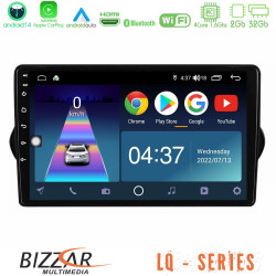 Bizzar LQ Series 4Core Android14 2+32GB Fiat Tipo 2015-2022 (Hatchback) Navigation Multimedia Tablet 9 Με Carplay - Android Auto Bizzar LQ Series 4Core Android14 2+32GB Fiat Tipo 2015-2022 (Hatchback) Navigation Multimedia Tablet 9 Με Carplay - Android Auto