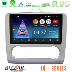 Bizzar LQ Series 4Core Android14 2+32GB Ford Focus Auto AC Navigation Multimedia Tablet 9 Με Carplay - Android Auto Bizzar LQ Series 4Core Android14 2+32GB Ford Focus Auto AC Navigation Multimedia Tablet 9 Με Carplay - Android Auto