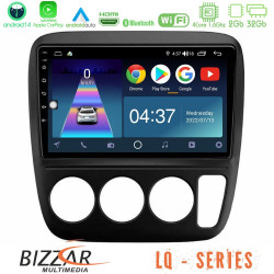 Bizzar LQ Series 4Core Android14 2+32GB Honda CRV 1997-2001 Navigation Multimedia Tablet 9 Με Carplay - Android Auto Bizzar LQ Series 4Core Android14 2+32GB Honda CRV 1997-2001 Navigation Multimedia Tablet 9 Με Carplay - Android Auto