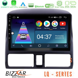 Bizzar LQ Series 4Core Android14 2+32GB Honda CRV 2002-2006 Navigation Multimedia Tablet 9 Με Carplay - Android Auto