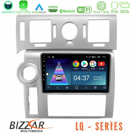 Bizzar LQ Series 4Core Android14 2+32GB Hummer H2 2008-2009 Navigation Multimedia Tablet 9 Με Carplay - Android Auto Bizzar LQ Series 4Core Android14 2+32GB Hummer H2 2008-2009 Navigation Multimedia Tablet 9 Με Carplay - Android Auto