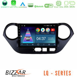 Bizzar LQ Series 4Core Android14 2+32GB Hyundai i10 2014-2020 Navigation Multimedia Tablet 9 Με Carplay - Android Auto Bizzar LQ Series 4Core Android14 2+32GB Hyundai i10 2014-2020 Navigation Multimedia Tablet 9 Με Carplay - Android Auto