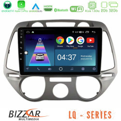 Bizzar LQ Series 4Core Android14 2+32GB Hyundai i20 2009-2012 Manual A/C Navigation Multimedia Tablet 9 Με Carplay - Android Auto Bizzar LQ Series 4Core Android14 2+32GB Hyundai i20 2009-2012 Manual A/C Navigation Multimedia Tablet 9 Με Carplay - Android Auto