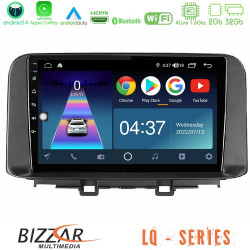 Bizzar LQ Series 4Core Android14 2+32GB Hyundai Kona 2018-2023 Navigation Multimedia Tablet 10 Με Carplay - Android Auto