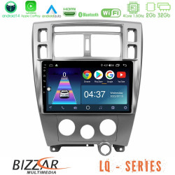 Bizzar LQ Series 4Core Android14 2+32GB Hyundai Tucson Navigation Multimedia Tablet 10 Με Carplay - Android Auto