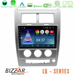 Bizzar LQ Series 4Core Android14 2+32GB Jeep Cherokee (KK) 2008-2012 Navigation Multimedia Tablet 10 Με Carplay - Android Auto