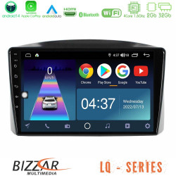 Bizzar LQ Series 4Core Android14 2+32GB Jeep Grand Cherokee 2005-2007 Navigation Multimedia Tablet 10? Με Carplay - Android Auto Με Carplay - Android Auto